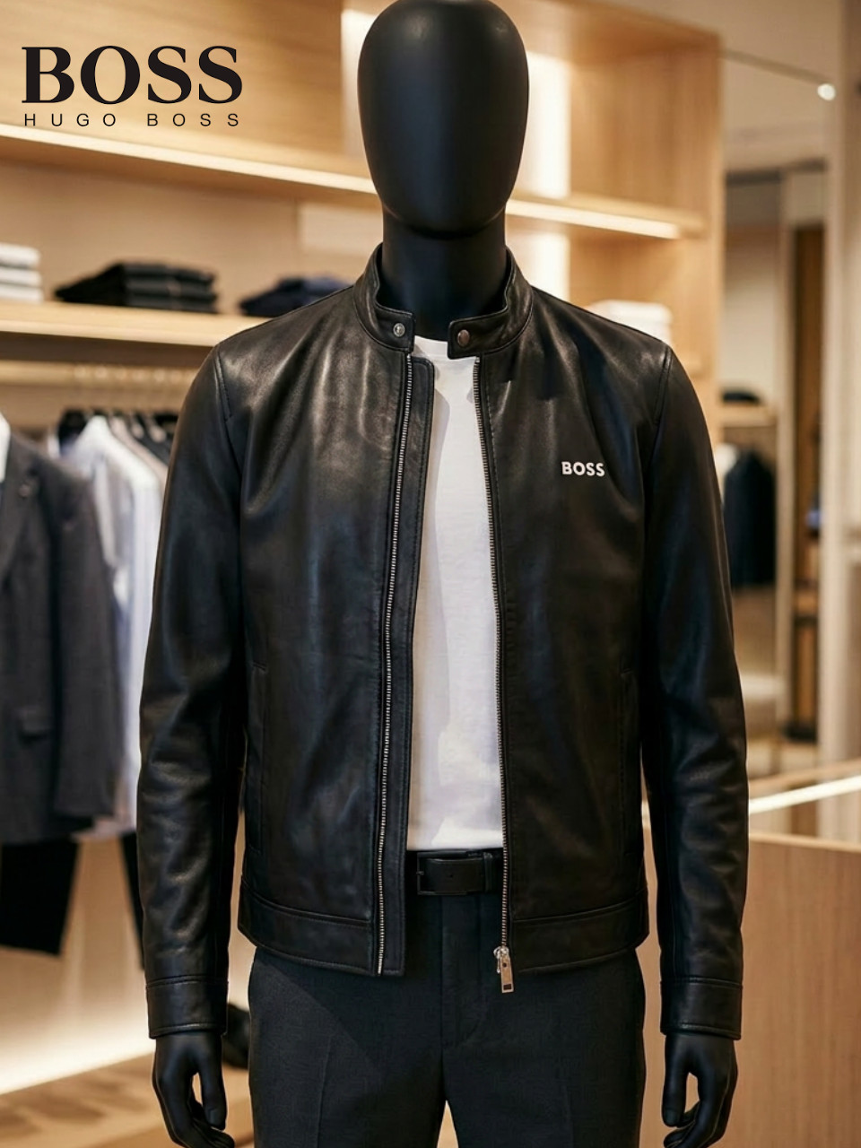 B0SS | Leather Jacket Limited