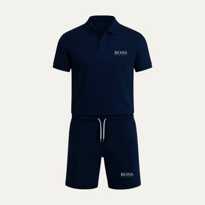 B0SS SET Polo + Shorts