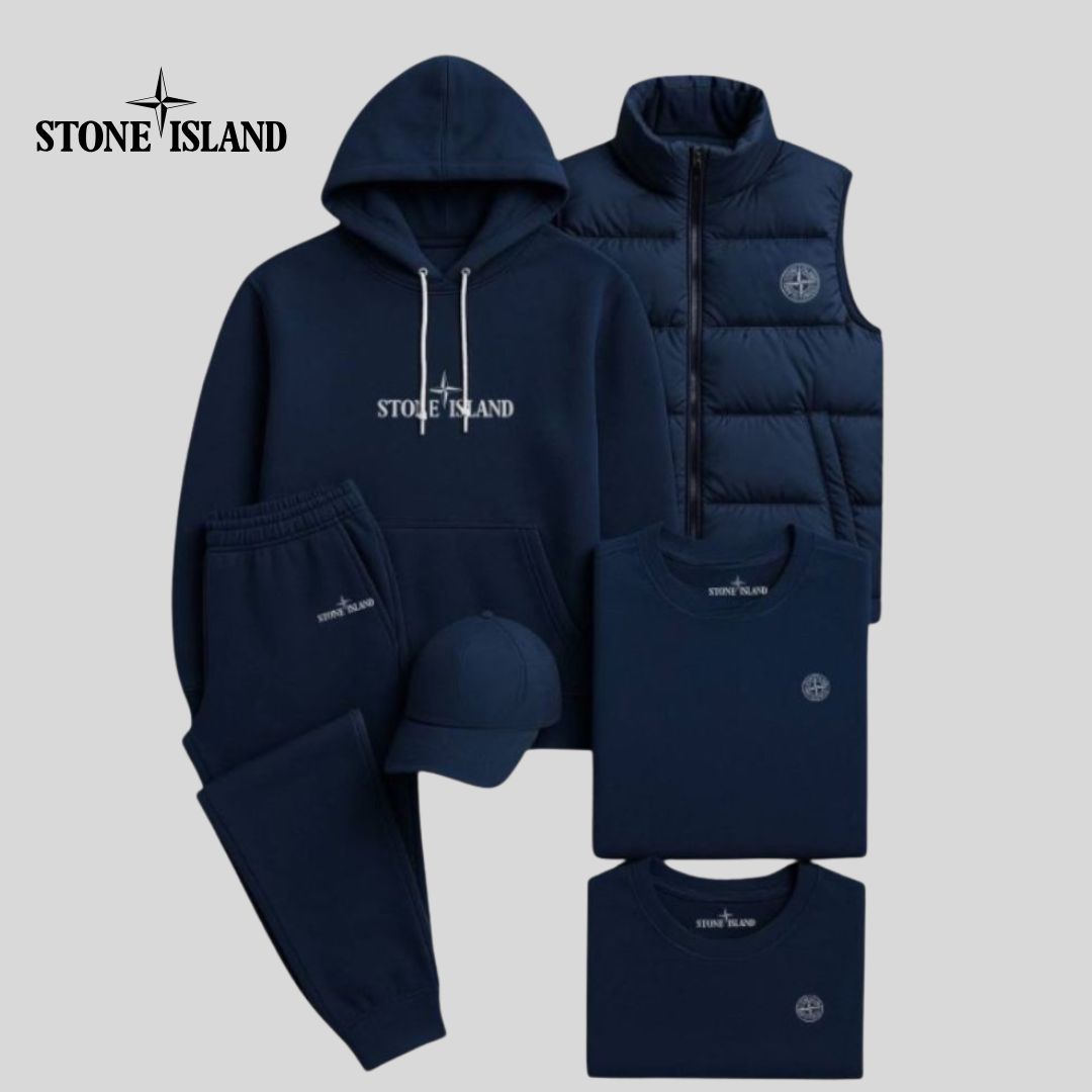 Complete Set | Sweatshirt + Pants + Puffer Jacket