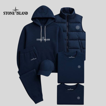 Complete Set | Sweatshirt + Pants + Puffer Jacket
