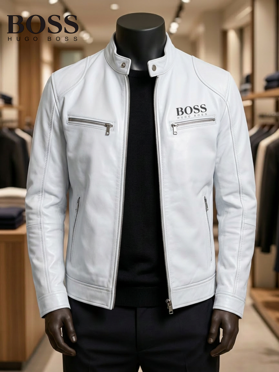 B0SS | Leather Jacket Limited