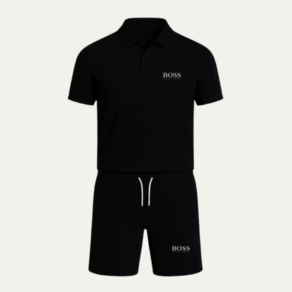 B0SS SET Polo + Shorts