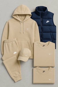Beige/Blue